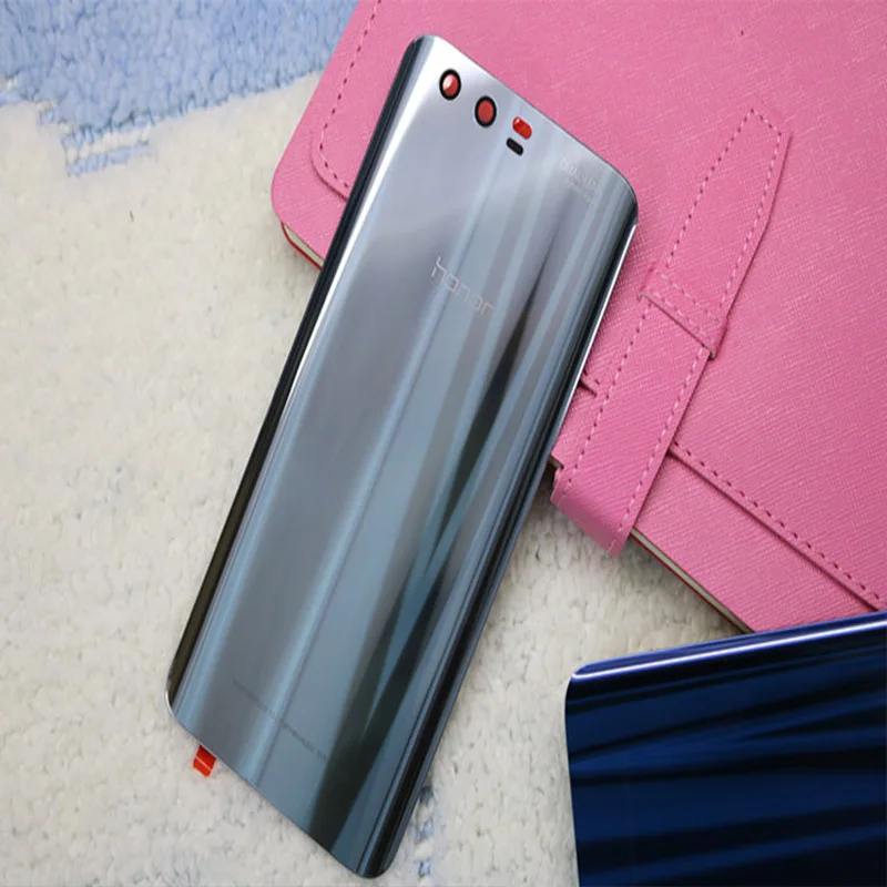 Оригинал для Huawei Honor 9 STF-L09 STF-AL10 3D отражающее стекло задняя дверь реплицемент