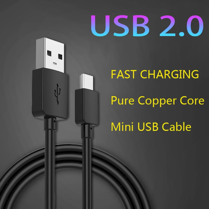 Мини-USB-кабель 2 0 в мини USB-USB для телефона цифровой камеры жесткого диска MP3 MP4