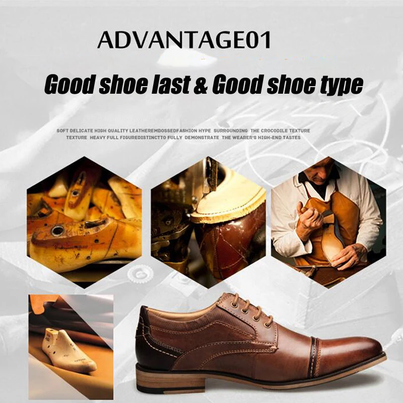 Новые мужские классические туфли ZFTL из натуральной кожи деловые большого