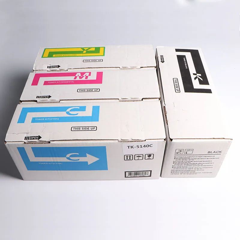 4X/set CMYK Toner Cartridge for Kyocera P6130cdn M6530cdn M6030cdn P6130 M6530 TK-5140 TK5140 European Version | Компьютеры и офис