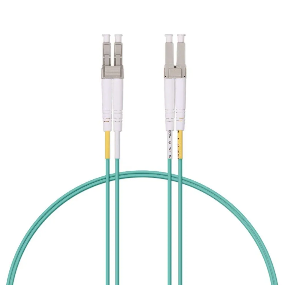 10Gtek 3M(10 футов) LC-LC OM3 дуплексный многомодовый 10G волоконный кабель 50/125 2 мм волоконно-оптическая Перемычка патч-корд