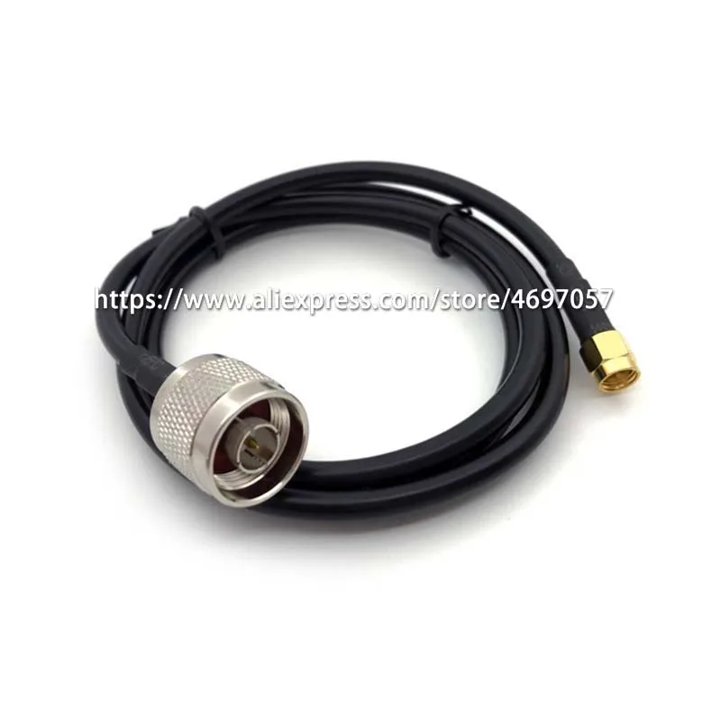 Удлинительный кабель SMA Male-N типа Male RF Wifi антенна RG58 50 см 1 м | Обустройство дома