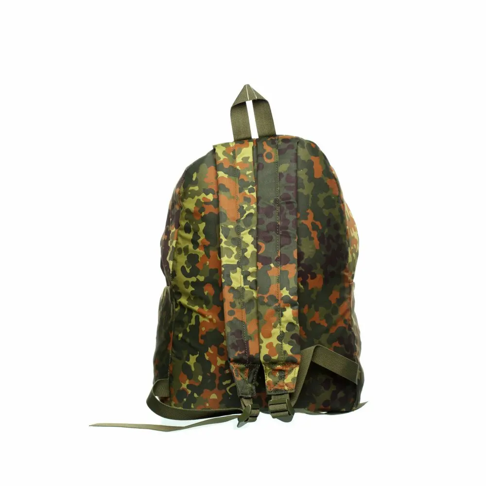 Немецкий камуфляжный рюкзак Flecktarn 65% полиэстер 3% хлопок саржа | Спорт и
