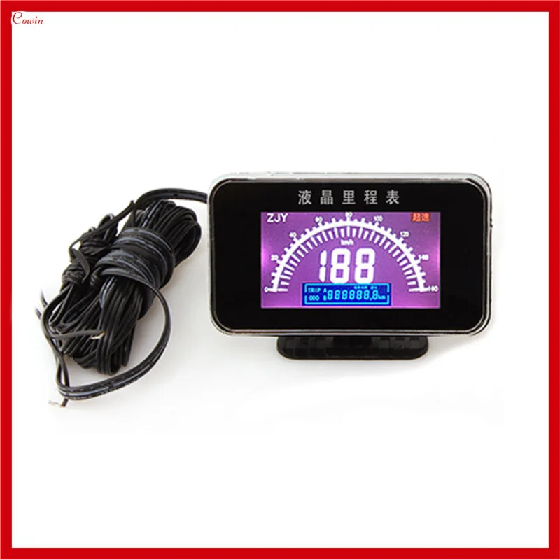 New 2 Funtions Digital Lcd 12v / 24v Car Truck Speedometer Speed Meter + Odometer Gauge | Инструменты
