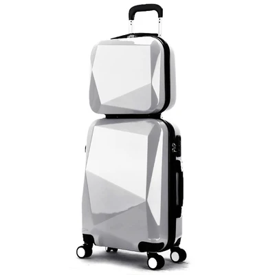 20 &quot24&quot дюймов женский Чемодан-тележка для путешествий роскошный брендовый