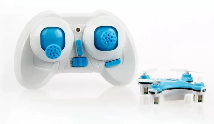 Синий Cheerson cxcx10 2,4G игрушки с дистанционным управлением 4CH 6Axis Led RC Квадрокоптер Мини RC вертолеты радиоуправляемый самолет RTF Дрон - Цвет: Синий