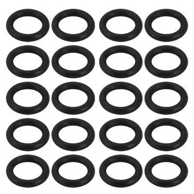 20pcs Black Nitrile Butadiene Rubber NBR O-Ring 6.8mm Inner Dia 1.8mm Width | Инструменты