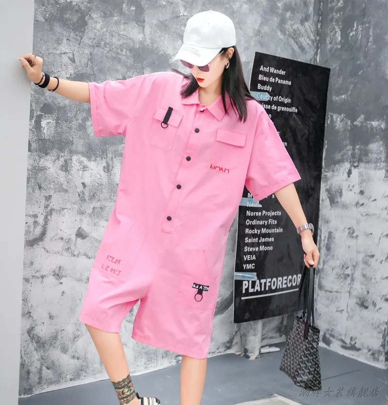 QING MO женские синие розовые Оранжевые Комбинезоны пляжного типа для женщин с