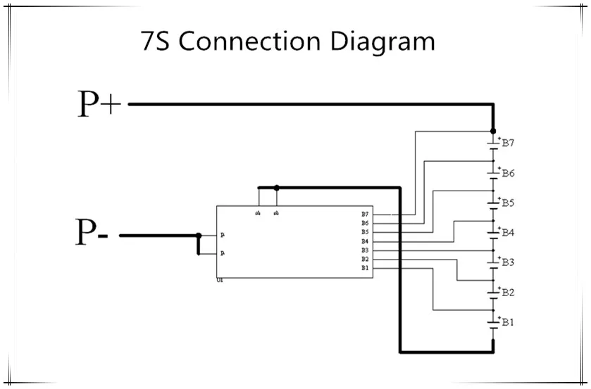BMS 6S 50A NTC плата с Для 3 7 в тройной литиевой батареи Защитная плата/BMS 7S/BMS