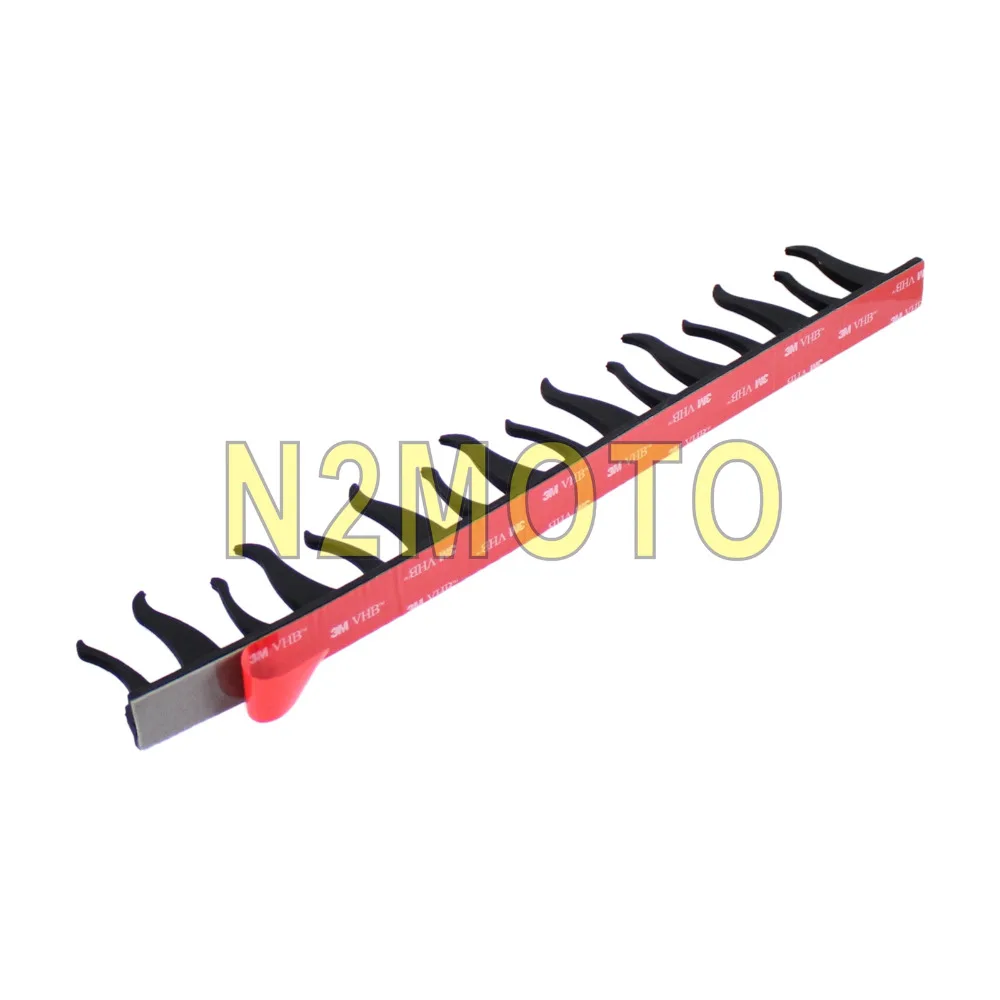 Резиновая лента Mohawk для мотоциклетного шлема 5 цветов клейкая 3 м с пламенем