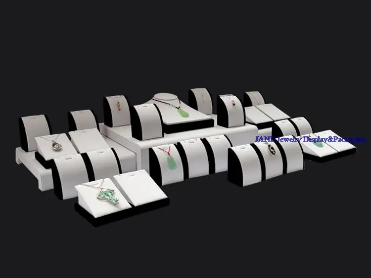 

Free Shipping Wholesale Wooden Necklace Display Stands Jewelry Display Case Jade Amber Pendant Necklaces Stand bust display