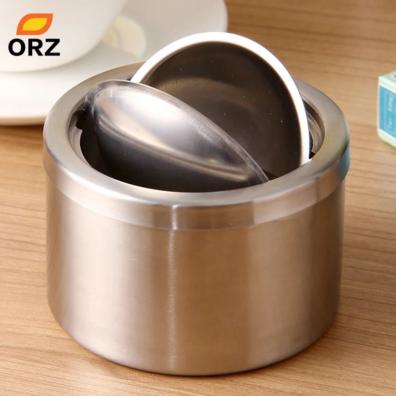 Портативная автомобильная пепельница ORZ ветрозащитная Мини-пепельница с крышкой