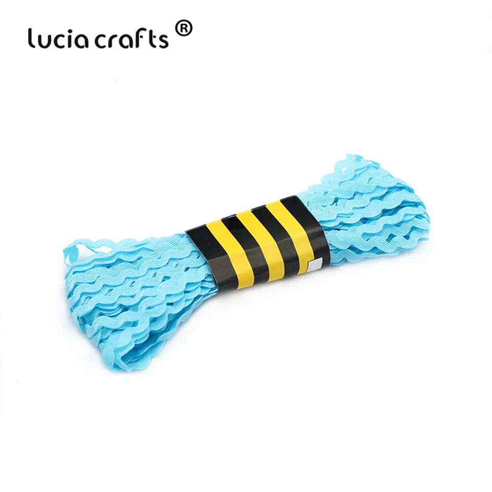 Lucia crafts 15 ярдов/шт 8 мм многоцветная корсажная лента для самодельных волос бант свадебные декоративные аксессуары для вечеринок W0501