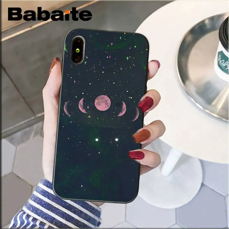 Babaite Красивая Луна модные эстетическое поп художественный Чехол для мобильного