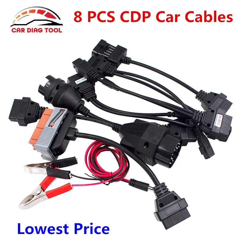 2018 новый TCS инструмент диагностики полный набор автомобильные кабели для CDP PRO PLUS 8