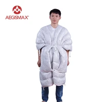 aegismax tiny 32 850fp goose down sleeping bag outdoor camping ultralight full body sleeping bags with compression sack