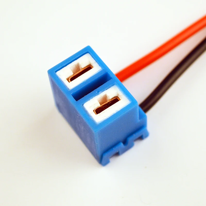 Разъем H7 (2 шт./лот) женские керамические розетки для автомобильной лампы 8 см