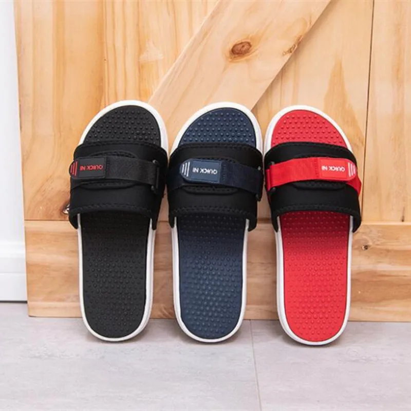 Home slipper man Summer Indoor Home Bath Anti-skid Household Thick Bottom Outdoor Men's Sandals