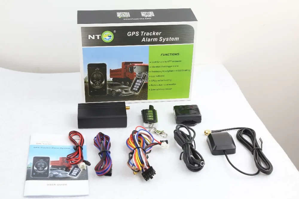 NTG03 Бесплатная доставка автомобилей gps спутниковый Tracker сигнализация SMS GPRS GSM в