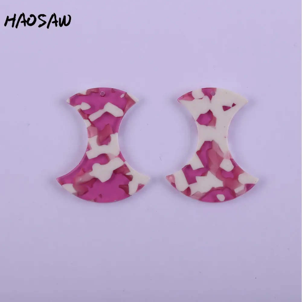 HAOSAW 32*40 мм 4 шт./лот очарование уксусной кислоты/неправильной формы/DIY