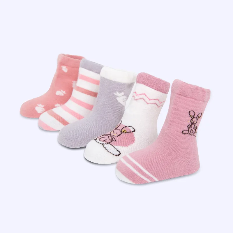 1 пара мультяшных носков для новорожденных Модные Повседневные Носки мальчиков и