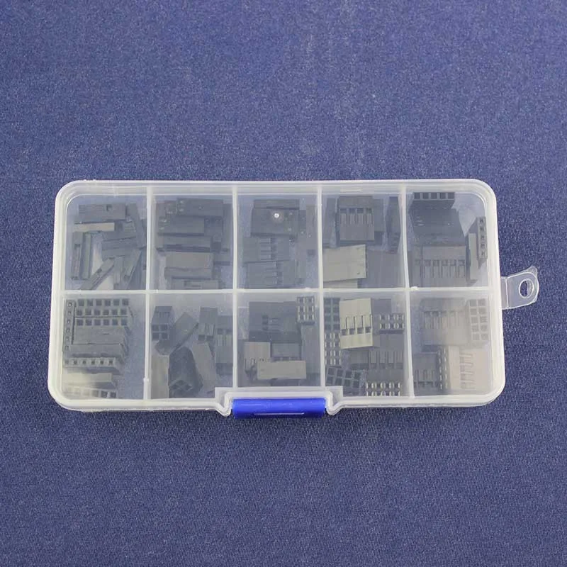 115 шт Dupont наборы комплект с коробкой 1 P/2 P/3 P/4 P/5 P/6 P/2*2/2*3/2*4/2* 5Pin корпус пластиковый корпус терминал Перемычка провода СОЕДИНИТЕЛЬ НАБОР