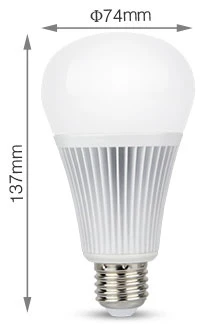 MiLight FUT012 E27 9 Вт RGB + CCT Светодиодный прожектор лампы 110 V 220 Полный Цвет