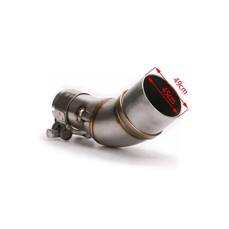 Мотоцикл средняя выхлопная труба для YAMAHA YZF R 25 30 2015 2016 Dirt Bike Racing мотоцикл