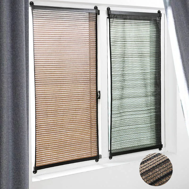 

Roller Blinds Hollow Translucent Shades Window Curtains Draping Curtains for Home Bedroom Living Room @LS