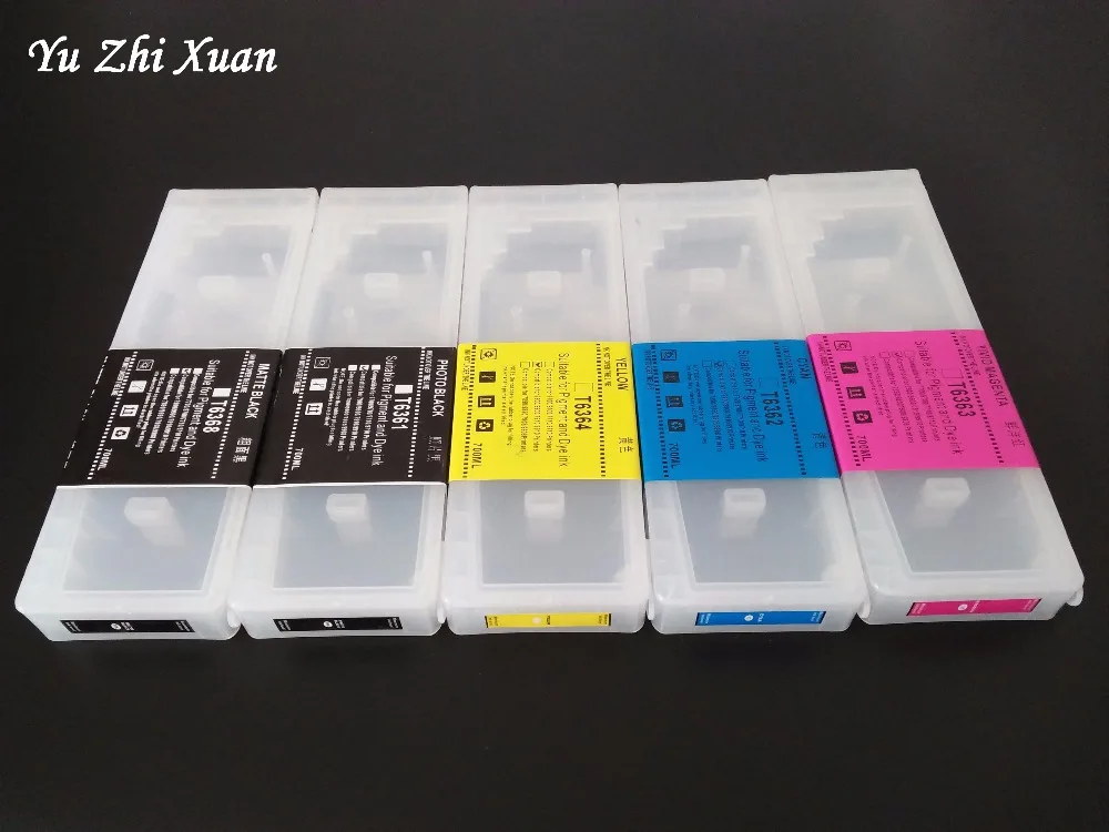 700 мл 7700 9700 7710 9710 струйный картридж заправка для Epson 7890 9890 7908 9908 7900 9900 7910 принтер