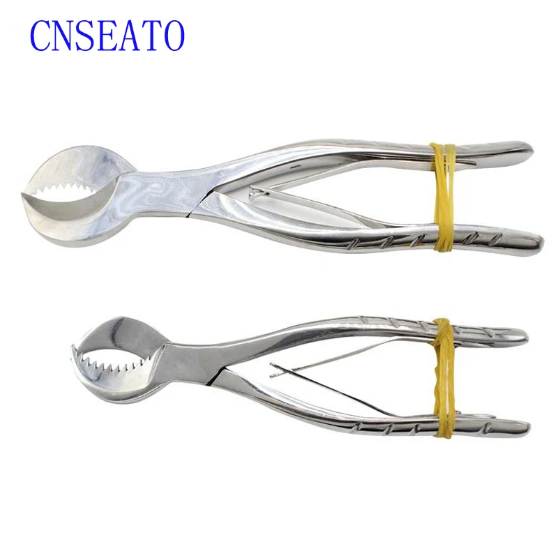 

1 pc Dental Pliers Plaster Nippers/Cutter Dentist Lab Equipment, Cow Horn Jaws, Serrated Blade, Spring Action