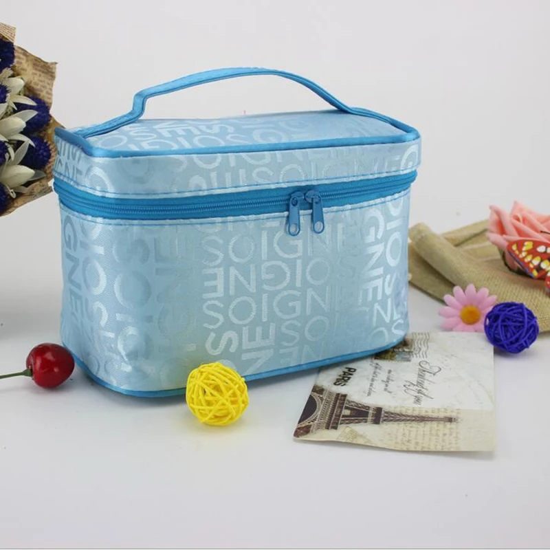 Портативная Женская и мужская косметичка для макияжа органайзер туалетных