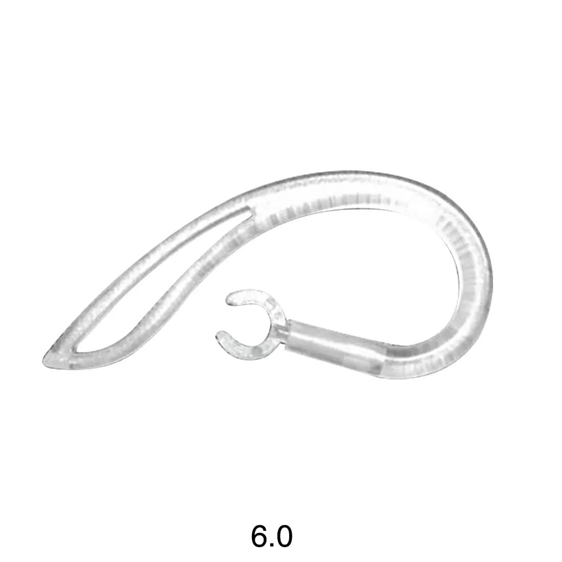 

6mm Bluetooth-compatible Earphone transparent silicone Ear hook Loop Clip Headset Ear Hook Replacement Headphone Accessories