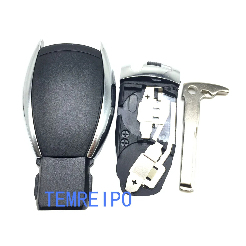 Замена 3 + 1 кнопка дистанционного ключа чехол оболочки fob для Mercedes Benz W203 W210 W211 AMG W204