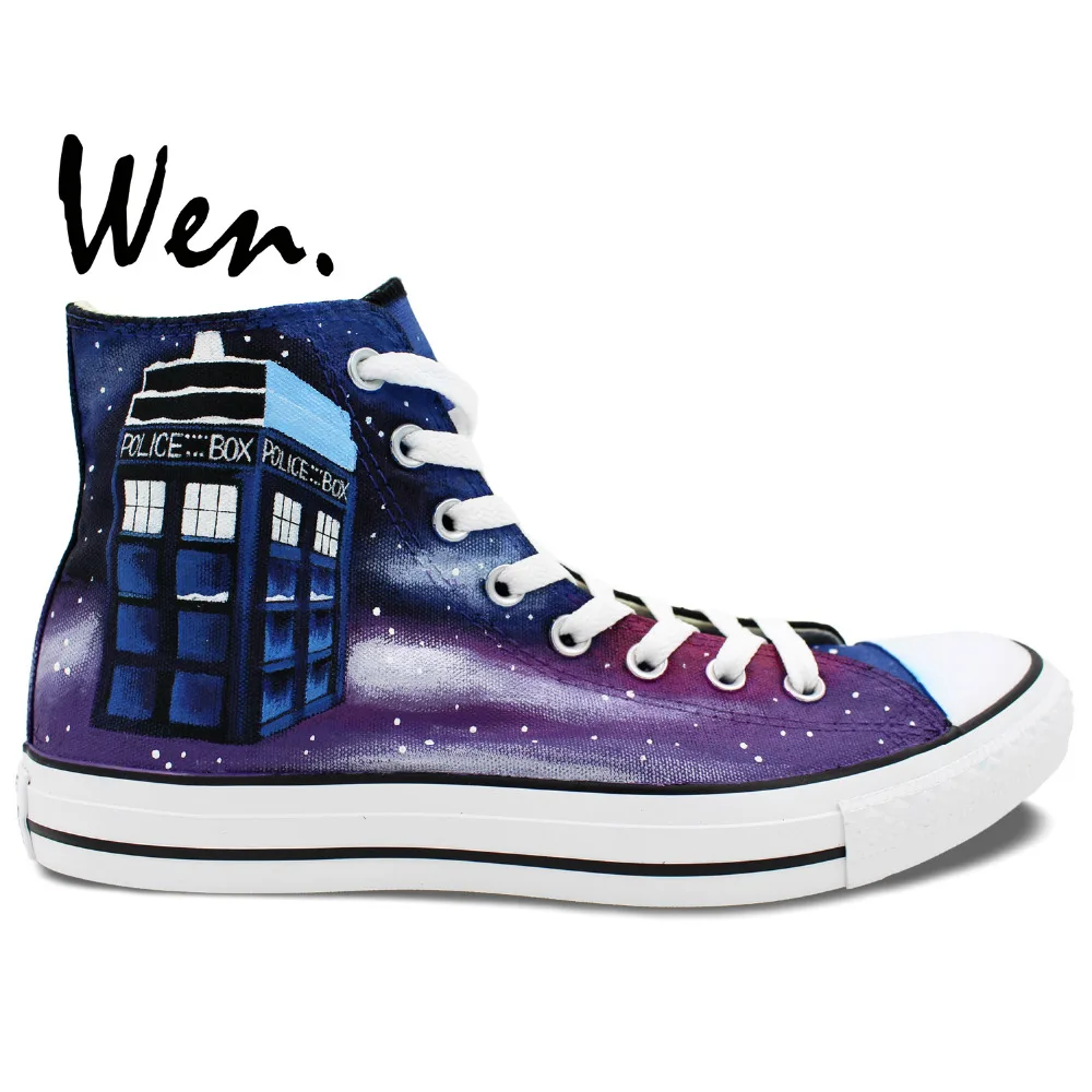 Вэнь дизайн на заказ ручная роспись кроссовки в виде далека из сериала Доктор Кто