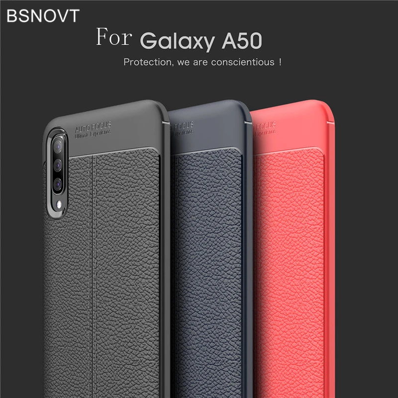 

For Samsung Galaxy A50 Case A505F Soft Silicone Anti-knock Bumper Case For Samsung Galaxy A50 Cover For Samsung A50 Case BSNOVT