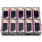 Накладные ресницы Navina, 40 чехлов, профессиональные индивидуальные норковые ресницы для наращивания, натуральные длинные черные мягкие шелковые ресницы для макияжа, ресницы для глаз