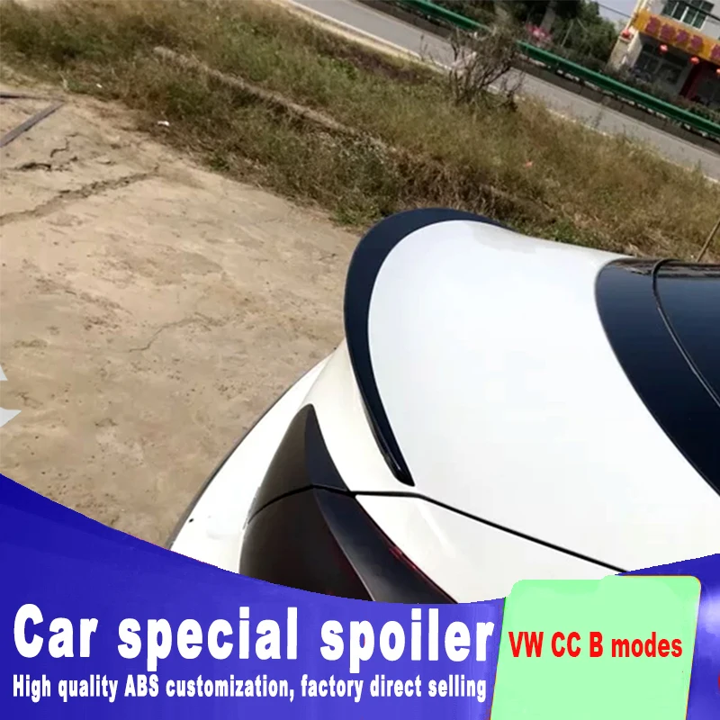 Дизайн для Volkswagen VW CC B модель 2009 до ветровое лезвие Высокое качество Спойлер Белый Черный Цвет Грунтовка краски спойлеры
