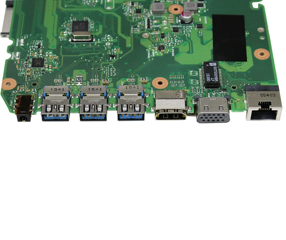 SAMXINNO X751LA Laptop motherboard For Asus X751LAB Test original mainboard 90NB04P1-R00090 4G RAM I7-5500U | Компьютеры и офис