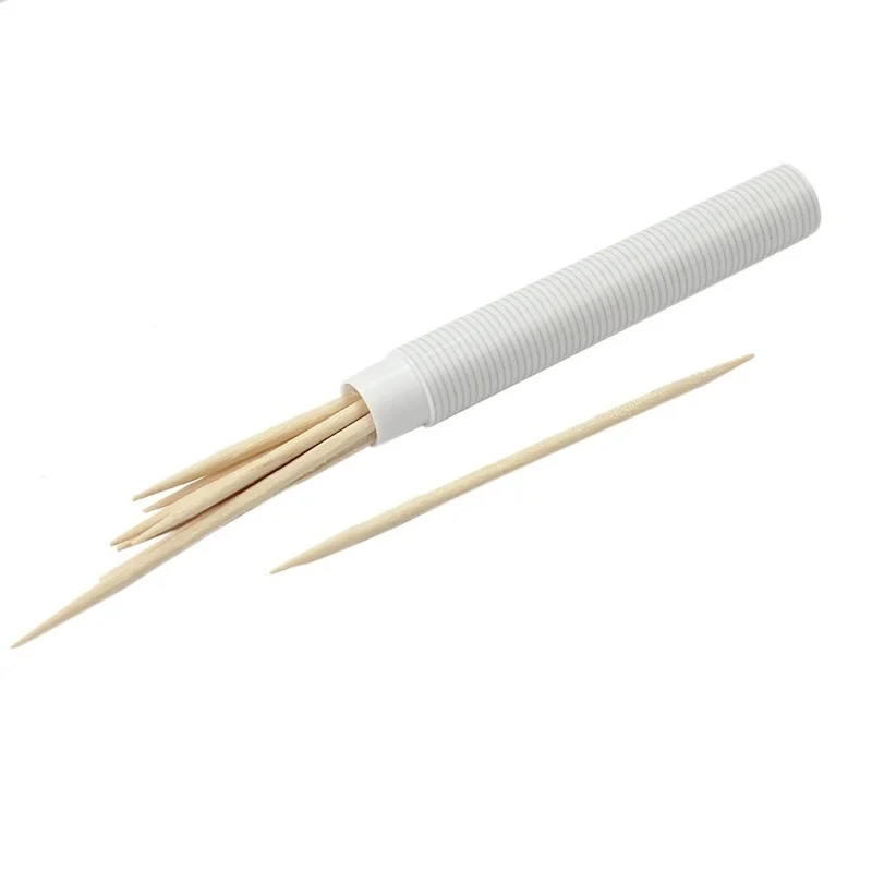 

2 pcs Fashion Portable Cigarette Shaped Secret Stash Diversion Pill Box Toothpick Container Case tandenstokers houders