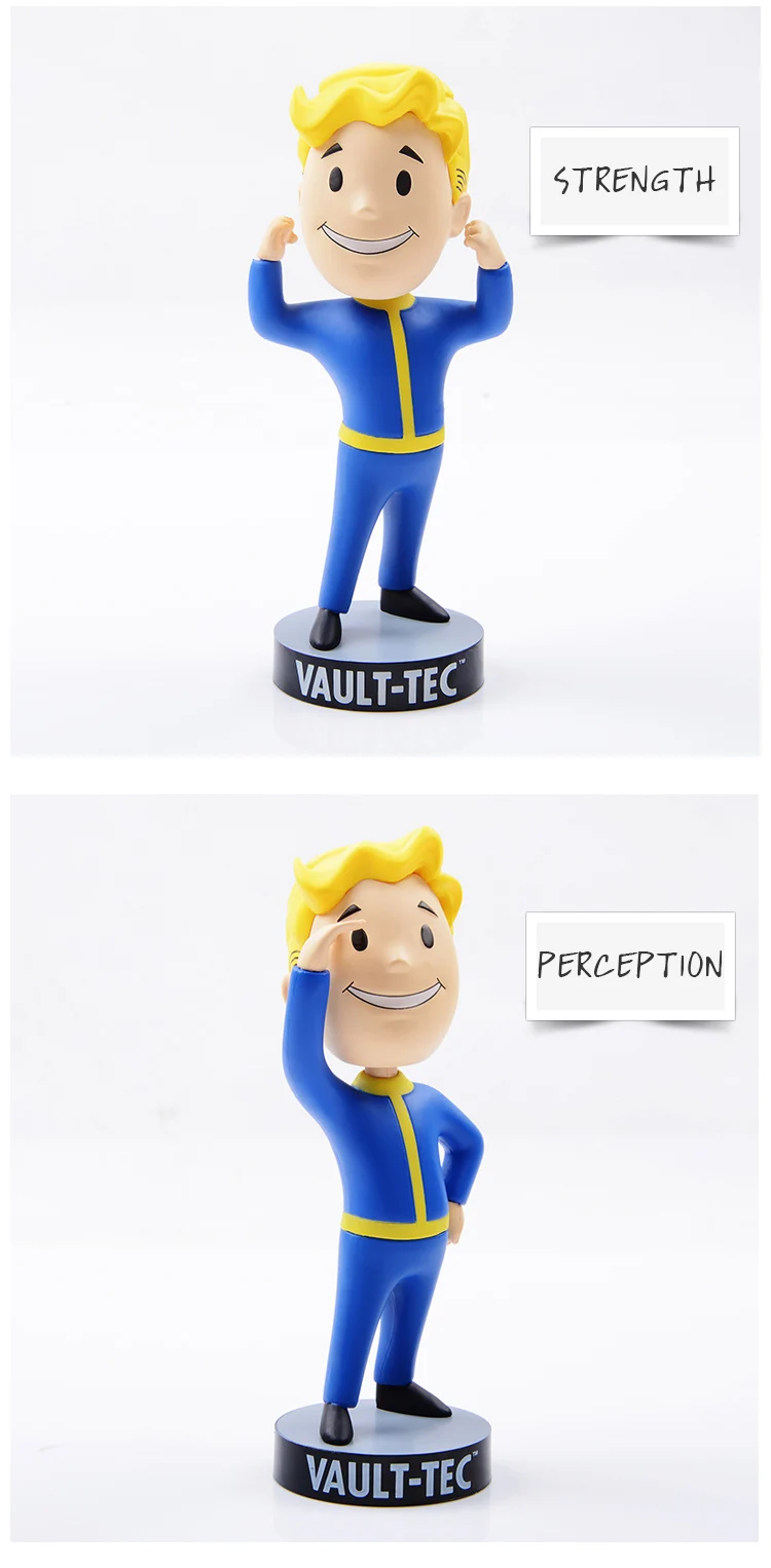 Fallout 4 Оригинальные фигурки для мальчиков, модель игрушки с розничной коробкой 13 см