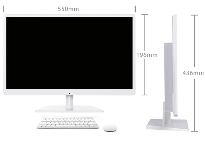Моноблок с процессором i3/i5/i7 ОЗУ 2 ГБ/4 ГБ/8 ГБ HDD 120 ГБ/ТБ 18 5 22 24 27 дюймов ЖК монитор HD