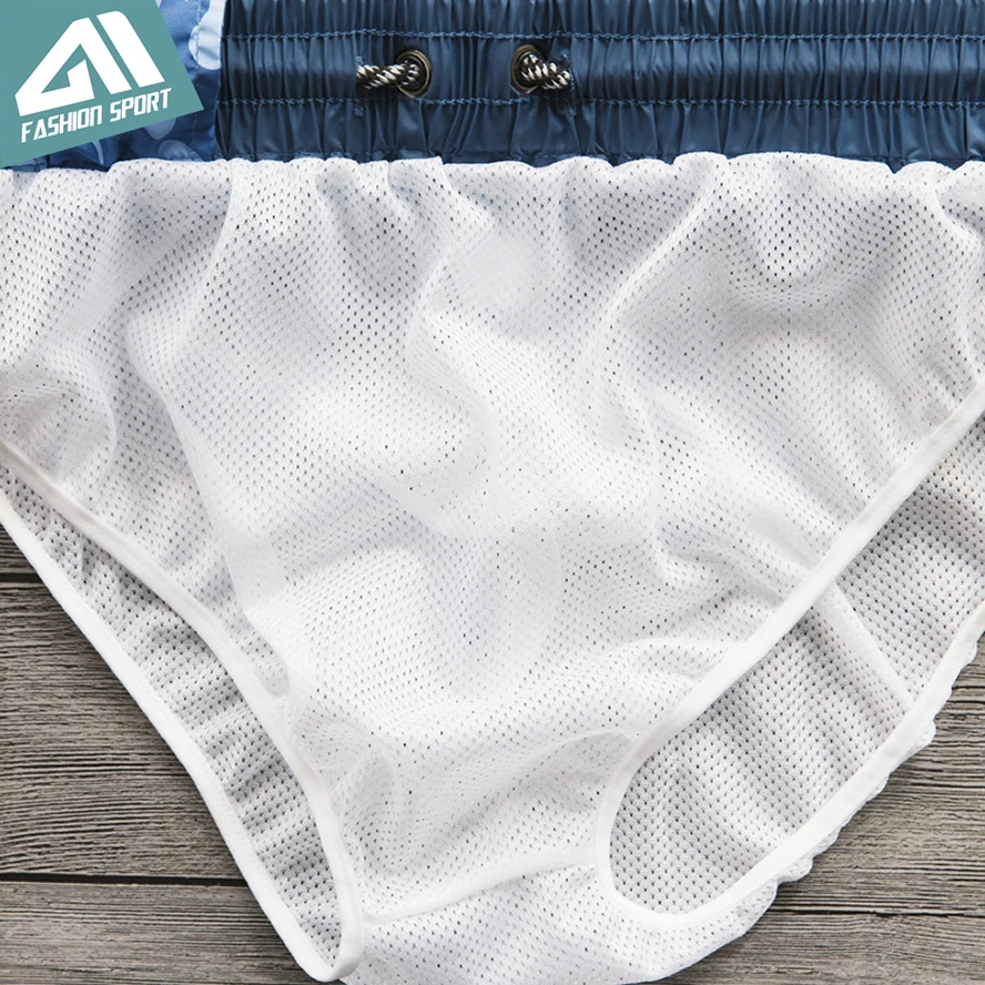 Мужские быстросохнущие шорты Desmiit камуфляжные пляжные для серфинга плавания