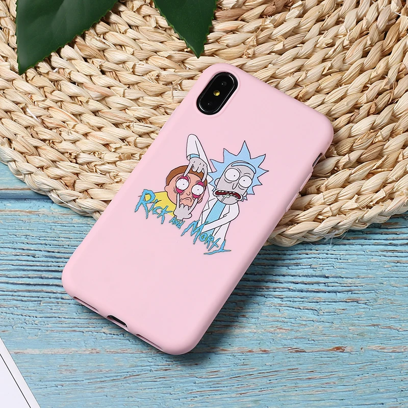 3 Рик и Морти Забавный мультяшный комикс мем забавная цитата для iPhone 11 Pro 8Plus X 7 7Plus XR Xs Max мягкий силиконовый матовый чехол Fundas - Цвет: 3