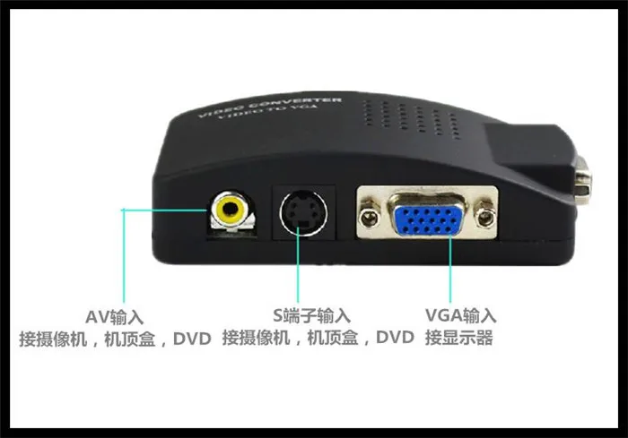 Настоящее нет штекер Rca наушники нью-кабо Hdmi Vga Av / s видео к телевизор