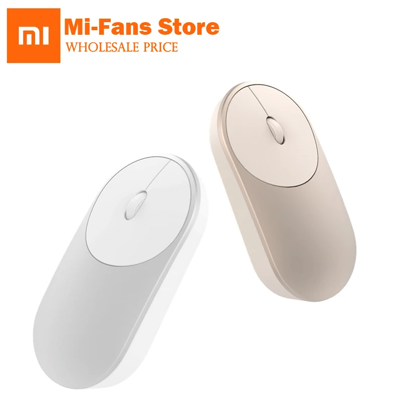 Оригинальный Xiaomi Mouse XMSB01MW портативный беспроводной в наличии Mi Optical Bluetooth 4 0 RF 2 GHz