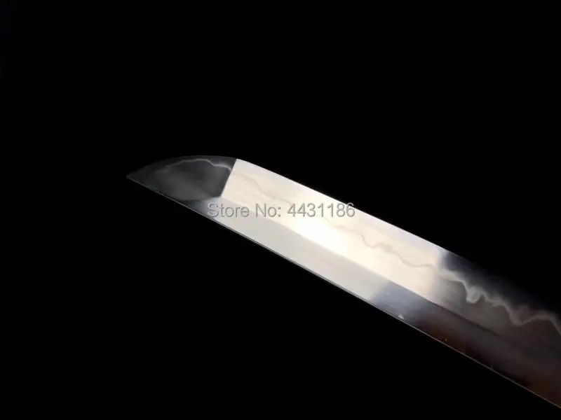 Полностью ручной Битва готов T10 сталь ГЛИНА ЗАКАЛЕННОЕ японское Самурайское меч