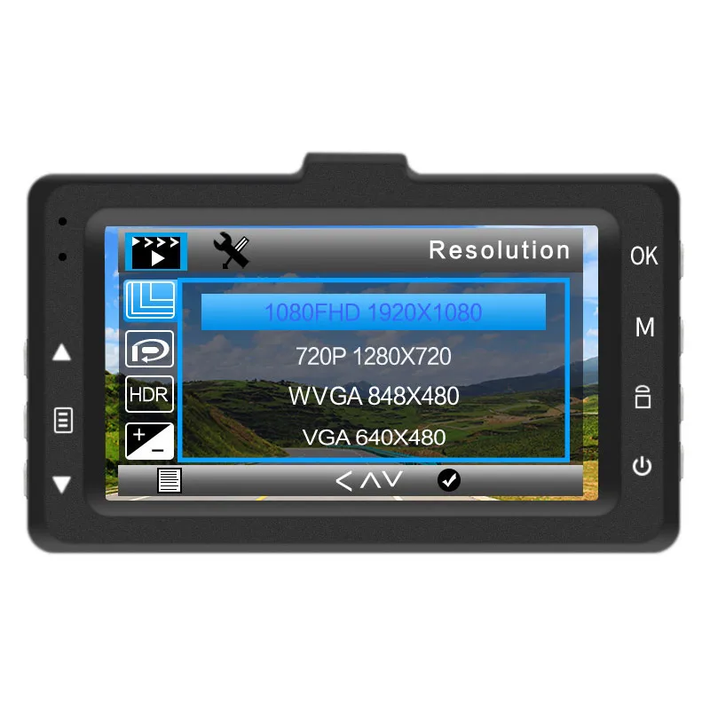 Автомобильный видеорегистратор 3 0 дюймов камера Full HD 1080P HDMI 170 градусов G-sensor авто