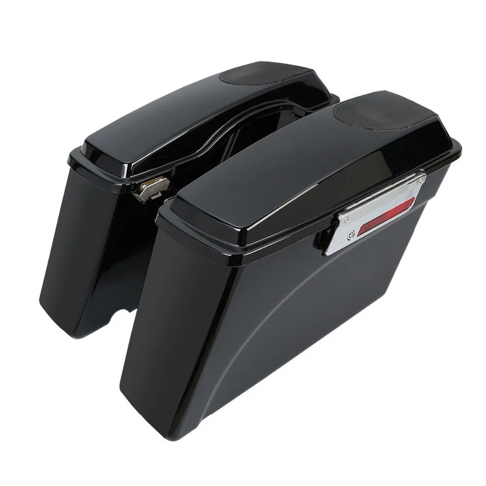 Седельная сумка для мотоцикла 5 &quotx 7&quot крышки динамиков Harley 1993-2013 Touring Road King Street