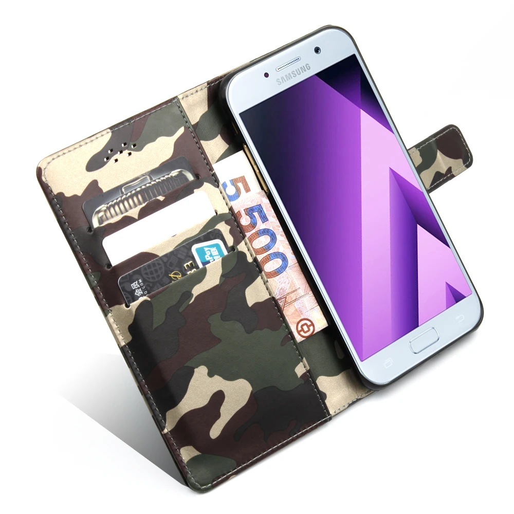 BOGVED Оригинал Кожа Телефонные Чехлы для Samsung A5 2017 чехол флип Galaxy 2016 A510 случае В виде